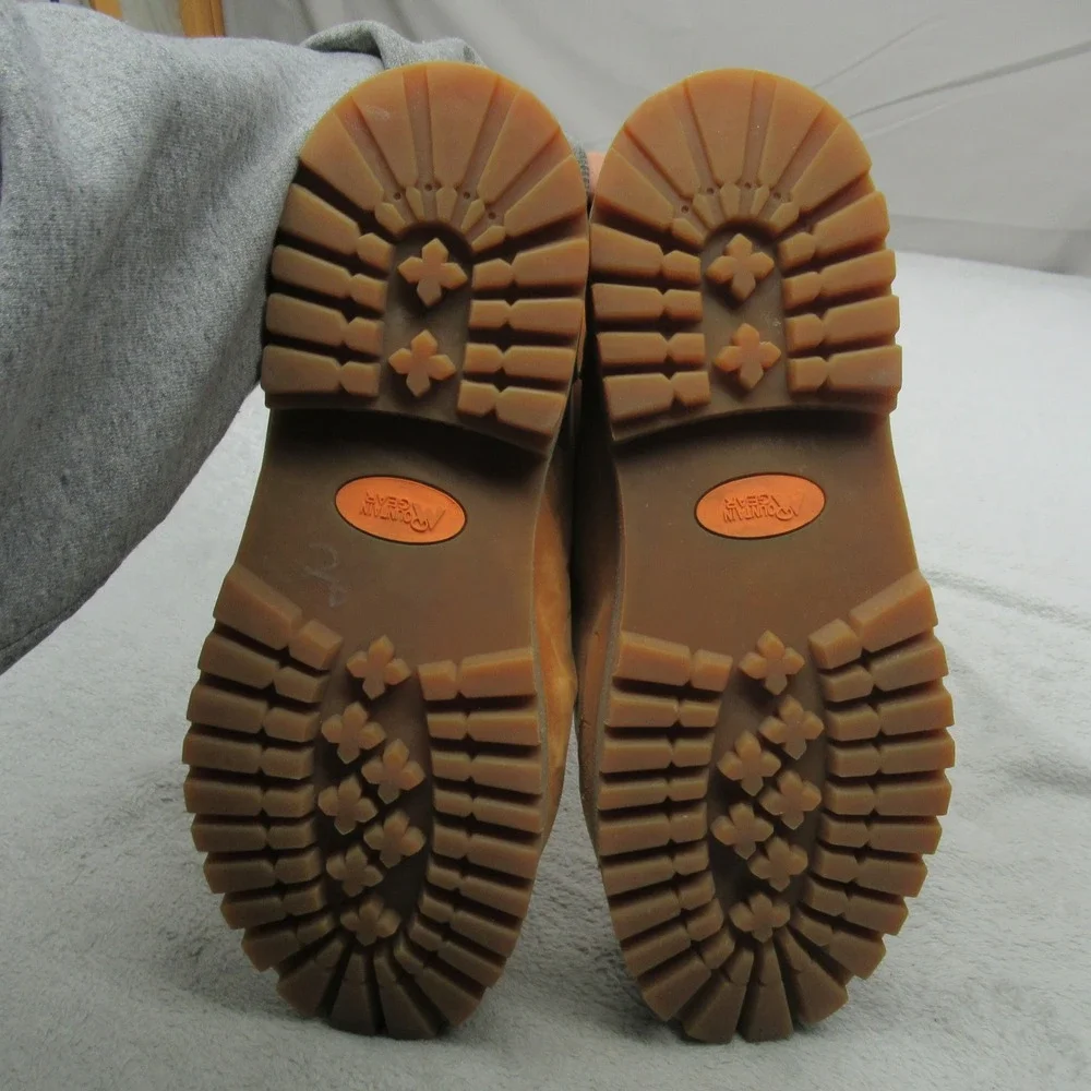 Mountain Gear Mens 13 Ankle‎ Boots Brown Lace Up Lug Sole Rugged Classic Work